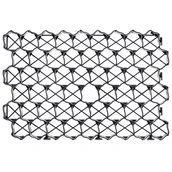 Kratki i pergole - Kratka ogrodowa 60 x 40 cm, czarna - miniaturka - grafika 1