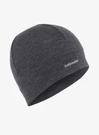 Czapki damskie - Czapka termoaktywna Icebreaker Merino 200 Oasis Beanie - jet hthr - miniaturka - grafika 1