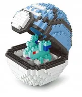 Klocki - Pokeball Klocki BOX Figurka NIDORAN  Kula - miniaturka - grafika 1