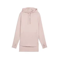 Bluzy sportowe damskie - Damska bluza z kapturem MODEST PUMA Rose Quartz Pink - miniaturka - grafika 1