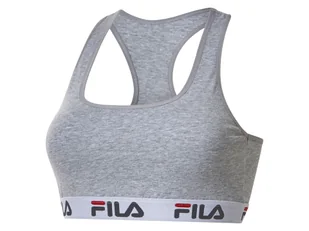 FILA Biustonosz sportowy damski (Szary, S) - Bielizna sportowa damska - miniaturka - grafika 1