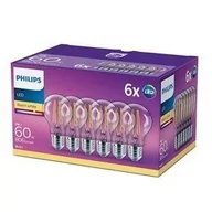 Żarówki LED - Philips LED classic 60W A60 E27 WW CL ND 6CT/4 (929001387385) - miniaturka - grafika 1