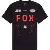 Koszulki męskie - t-shirt FOX SHIELD PREMIUM TEE BLACK - miniaturka - grafika 1