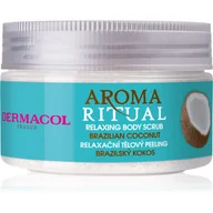 Peelingi do ciała - Dermacol Aroma Ritual Brazilian Coconut delikatny peeling do ciała 200 g - miniaturka - grafika 1