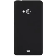 Etui i futerały do telefonów - Mat Microsoft Lumia 540 Czarny - miniaturka - grafika 1