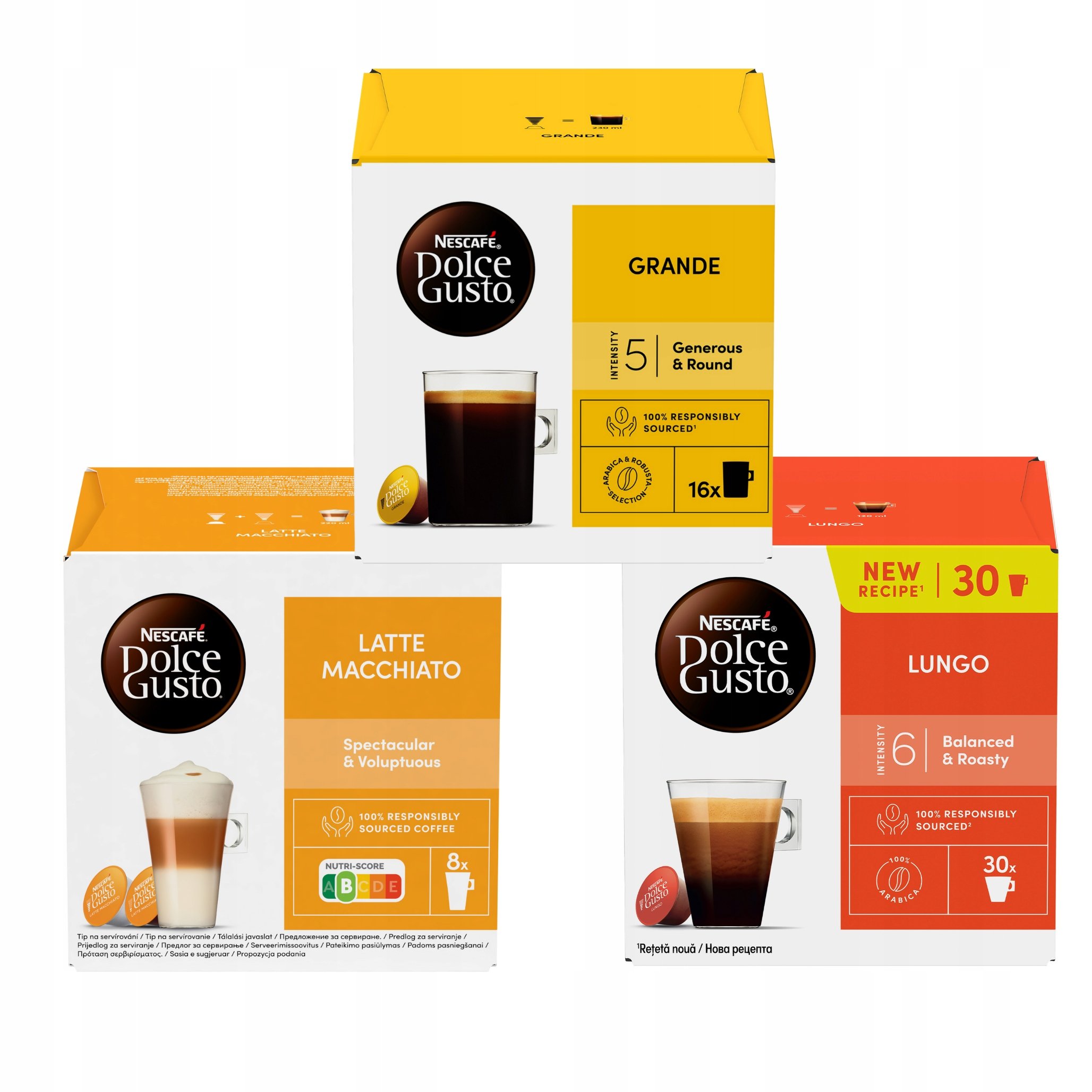 Nescafe Dolce Gusto Latte Lungo Grande 90 kapsułek