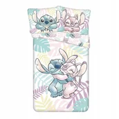 Pościel dla dzieci - Pościel Lilo i Stitch Leaves 140x200 cm Poszewka 60x80 Bawełna 100% - miniaturka - grafika 1