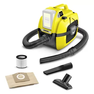Karcher WD 1 Compact Battery hand-held vacuum yellow black without battery and charger - Odkurzacze przemysłowe - miniaturka - grafika 2