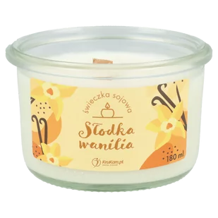 Świeczka sojowa Słodka Wanilia 150ml - Kisiel - miniaturka - grafika 2