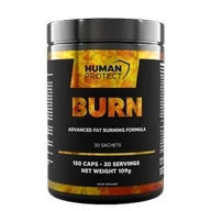 Spalacze tłuszczu - Human Protect Burn 30sasz. Wieloskładnikowy Mocny Spalacz Tłuszczu - miniaturka - grafika 1