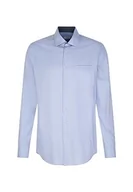 Koszule męskie - Seidensticker Męska koszula z długim rękawem Comfort Fit, jasnoniebieski, 43 - miniaturka - grafika 1