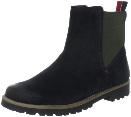Tommy Hilfiger EDDIE 9A FU56814621 kozaki dziecięce uniseks, niebieski - Niebieski Midnight Duffle Bag 403-36 EU