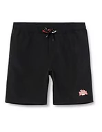 Spodenki męskie - Lonsdale Dunbeath Pants męskie spodnie, czarny/biały/czerwony, L - miniaturka - grafika 1