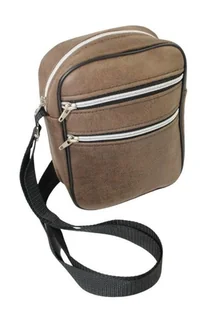 Skórzana Torba Męska Średnia Pionowa BRĄZOWA Antoszczyk (PL) 20 x 16 x 5 [cm] - Torby męskie - miniaturka - grafika 1