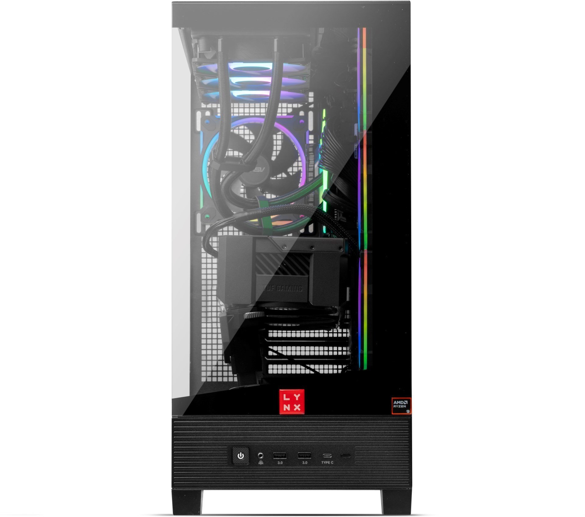 LYNX Challenger Ryzen 9 9900X3D 64GB 4TB SSD NVMe RTX 5090 32G W11 Home