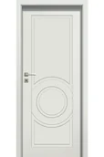 Drzwi wewnętrzne - Pol-Skone Dzwi Wewnętrzne Pełne Palazzo W00 9016 Mat - miniaturka - grafika 1