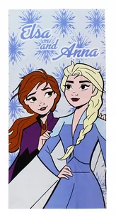 KRAINA LODU DUŻY RĘCZNIK KĄPIELOWY NA BASEN PLAŻOWY DLA DZIECKA 70X140 - Okrycia kąpielowe dla dzieci KRAINA LODU DUŻY RĘCZNIK KĄPIELOWY NA BASEN PLAŻOWY DLA DZIECKA 70X140 - Okrycia kąpielowe dla dzieci - miniaturka - grafika 1