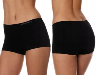 BRUBECK Szorty Sportowe Damskie Bokserki Bezszwowe BX10470A - XL - Majtki damskie - miniaturka - grafika 1