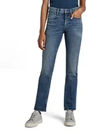 Spodnie damskie - G-STAR RAW, Dżinsy damskie Noxer, proste, Niebieski (wyblakły Santorini C911-c767), 25W / 32L - miniaturka - grafika 1