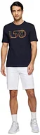 Spodenki damskie - BOSS Męskie szorty S Liem Slim-Fit z mieszanki bawełny o średniej wysokości w pasie, White100, 56 - miniaturka - grafika 1