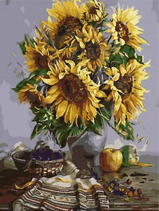 Haft Diamentowy Bez Ramy Słoneczniki I Ręcznik 30x40 Mozaika Diamentowa 5d - Zabawki kreatywne Haft Diamentowy Bez Ramy Słoneczniki I Ręcznik 30x40 Mozaika Diamentowa 5d - Zabawki kreatywne - miniaturka - grafika 1