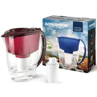 Dzbanki filtrujące - Aquaphor Prestige Czerwony - miniaturka - grafika 1