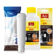Akcesoria i części do ekspresów do kawy - Zestaw MELITTA FIltr AL-TES46, Perfect Clean Liquid 250ml, Tabletki Perfect Clean 4szt - miniaturka - grafika 1