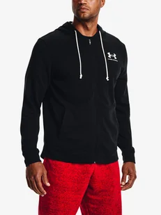 Bluza męska Under Armour  Rival Terry LC FZ-BLK XL - Bluzy sportowe męskie - miniaturka - grafika 1
