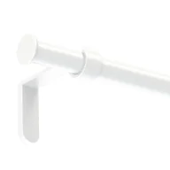 Karnisze - Karnisz pojedynczy Oslo I 200 cm 19 mm biały mat - miniaturka - grafika 1