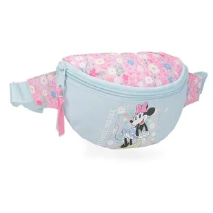 Joumma Disney Minnie Happy Saszetka Niebieski 27x11x6,5 cm Poliester, Niebieski, Talla única, saszetka nerka - Nerki - miniaturka - grafika 1