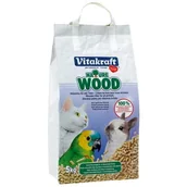 Pozostałe akcesoria dla kotów - Vitakraft Nature Wood 5Kg Pelet Drzewny Dla Zwierząt - miniaturka - grafika 1