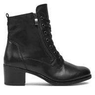 Botki damskie - Botki Caprice 9-25154-43 Czarny - miniaturka - grafika 1