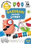 Książki edukacyjne - Bazgraki poznają litery. Kapitan Nauka. 4-6 lat - miniaturka - grafika 1