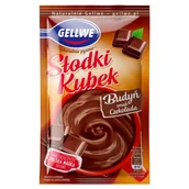 Budyń - Gellwe Słodki Kubek Budyń smak czekolada 45 g - miniaturka - grafika 1