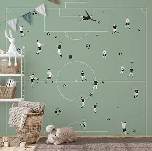 Tapeta dla dzieci Piłka Nożna (Football ) - Tapety - miniaturka - grafika 1