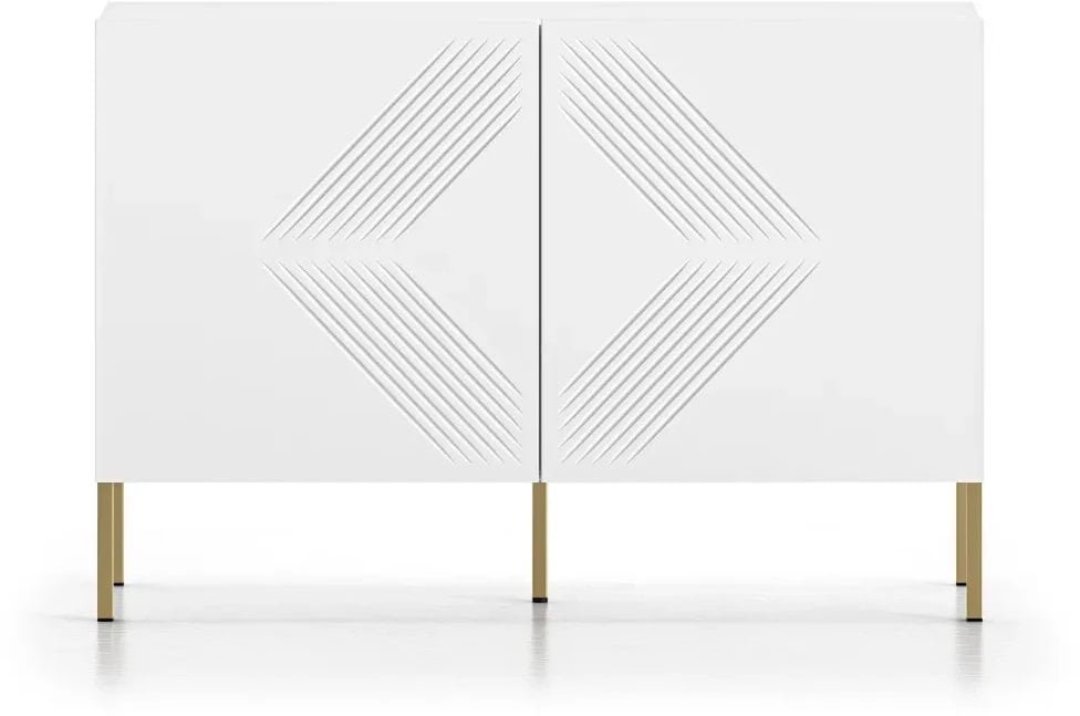 Komoda KLARA 110 2D biały mat ML MEBLE