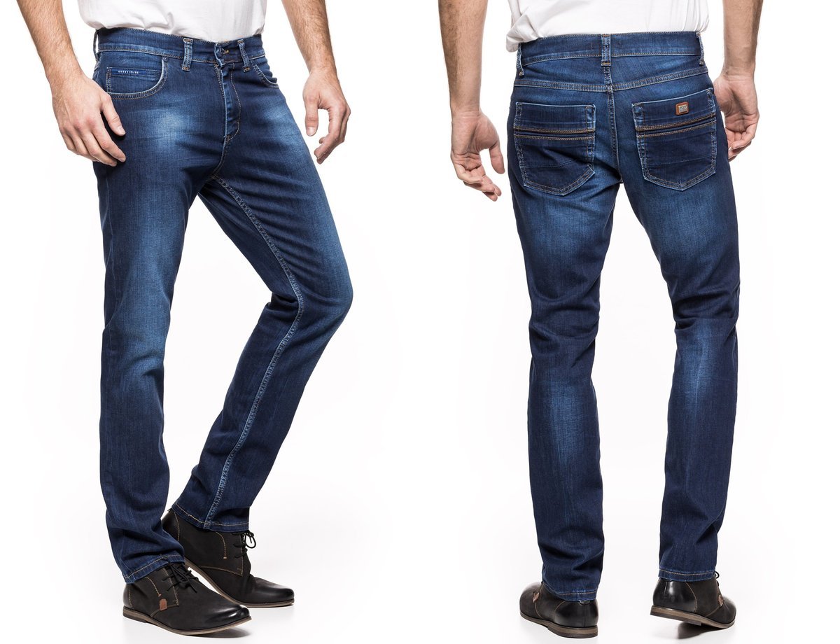 SPODNIE MĘSKIE JEANSY VANKEL JEANS 029 - 118cm/L32