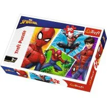 Trefl Puzzle 18242 Spider-Man i Miguel 30 elementów ŁÓDŹ - Puzzle - miniaturka - grafika 1