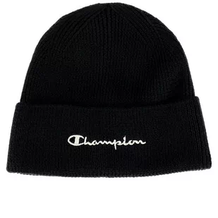 Czapka Champion Eco-Future Beanie 805668-KK001 - czarna - Czapki i chusty sportowe damskie - miniaturka - grafika 1