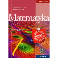 Podręczniki dla gimnazjum - Matematyka 1. Podręcznik dla gimnazjum - miniaturka - grafika 1