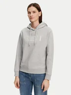 Bluzy damskie - Gant Bluza 4200503 Szary Regular Fit - miniaturka - grafika 1