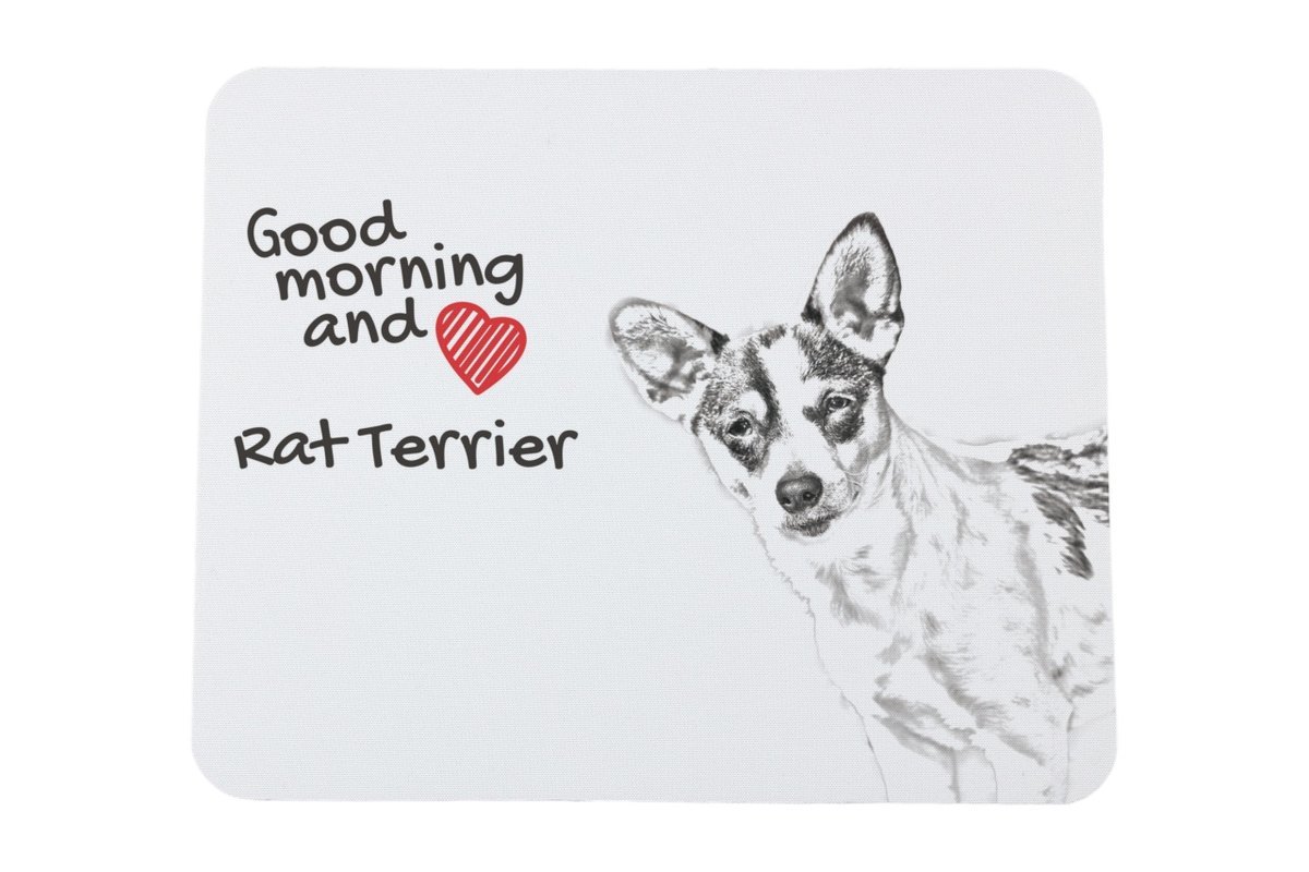 Rat Terrier podkładka pod mysz z psem Art-Dog
