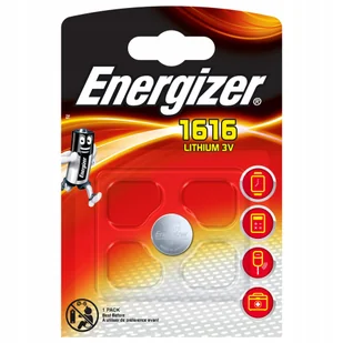 Energizer Ogniwo guzikowe CR 1616 Lit CR1616 55 mAh 3 V 1 szt - Baterie i akcesoria - miniaturka - grafika 5