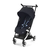 Wózki dziecięce - Cybex Libelle Ultralekki Wózek Spacerowy 0-22kg Dark Blue - miniaturka - grafika 1