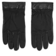 Rękawiczki - Rękawiczki Męskie Guess AM9575 POL02 Czarny - miniaturka - grafika 1