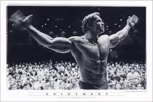 Close, Plakat, CLOSE, Arnold Schwarzenegger Kulturysta, 91,5x61 cm - Plakaty - miniaturka - grafika 1