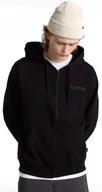 Bluzy męskie - bluza męska VANS ESSENTIAL RELAXED FZ HOOD Black - miniaturka - grafika 1