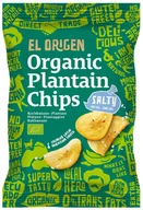 Chipsy - CHIPSY Z PLANTANA SOLONE BEZGLUTENOWE BIO 80 g - EL ORIGEN - miniaturka - grafika 1