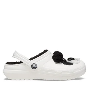 Klapki Crocs Classic Lined Iam Panda Bear Clog K 210400 Biały - Buty dla dziewczynek - miniaturka - grafika 1