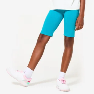 Legginsy sportowe dla dzieci Domyos krótkie - Spodnie sportowe damskie - miniaturka - grafika 1
